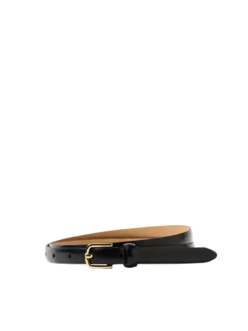 Hovedbilde Selected Femme Fiona Slim Leather Belt Black 
