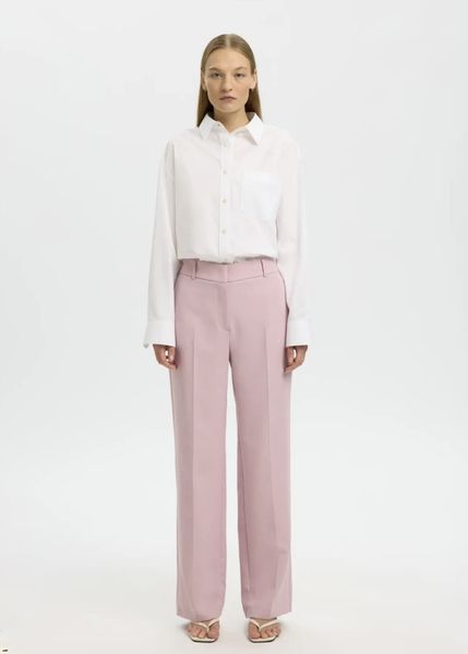 Hovedbilde Selected Femme Rita Wide Pant Bleached Mauve  Melange