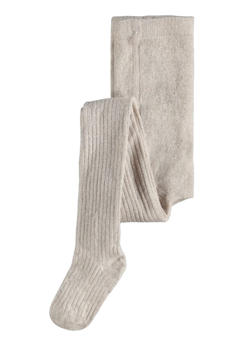Name It Strømpebukse i bomull - Pure Cashmere Melange