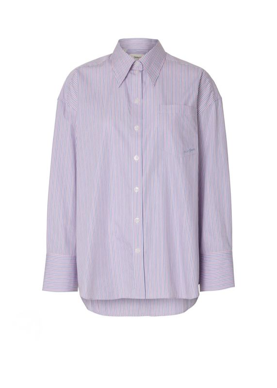 Name It Hotel Amour Oversize Shirt Fresh pink blue white